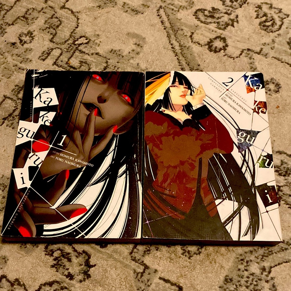 Kakeguri manga 1 and 2